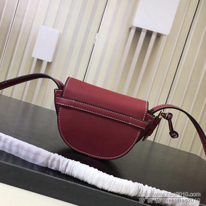 LOEWE羅意威 新品 火爆款 迷你Gate手袋 馬術風格 時尚百搭斜挎包 10182  jdl1151